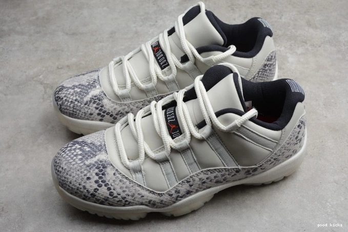 Rep Jordan Low SE Bone Snake CD6846-002 Light 11 Air 0730